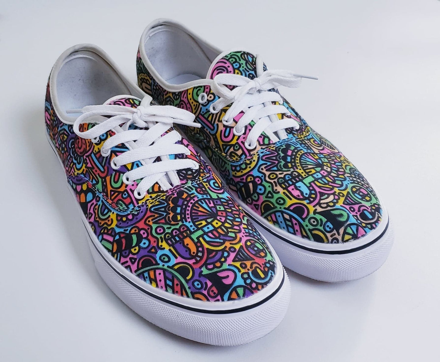 Custom Painted Canvas Shoes