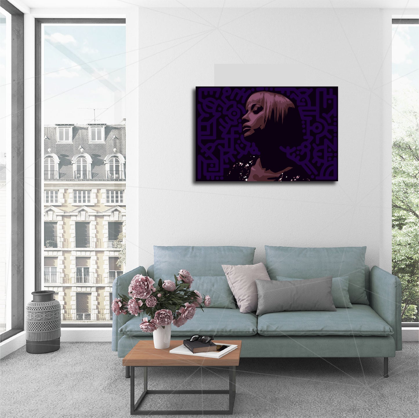 20 x 30" Canvas Print - "Doubt"