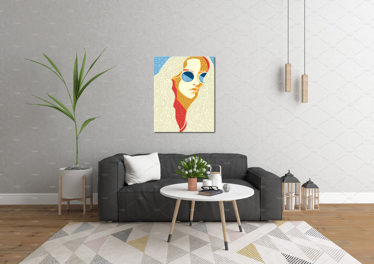 24 x 30" Canvas Print - "Reflect"