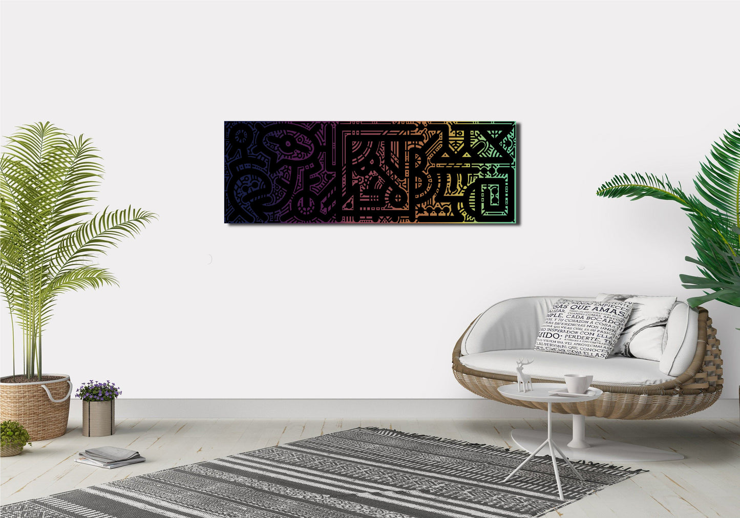 40 x 14" Canvas Premium Print - "Speech"