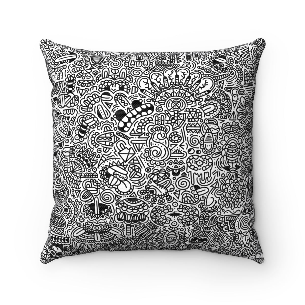 "Panic" Throw Pillow