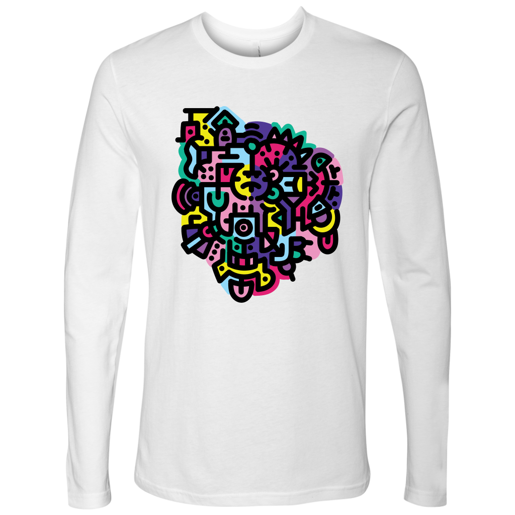 "Split" Unisex Long Sleeve Shirt