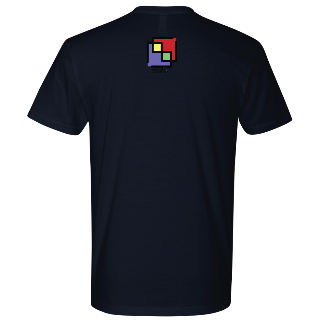 "Split" Unisex Short Sleeve Shirt