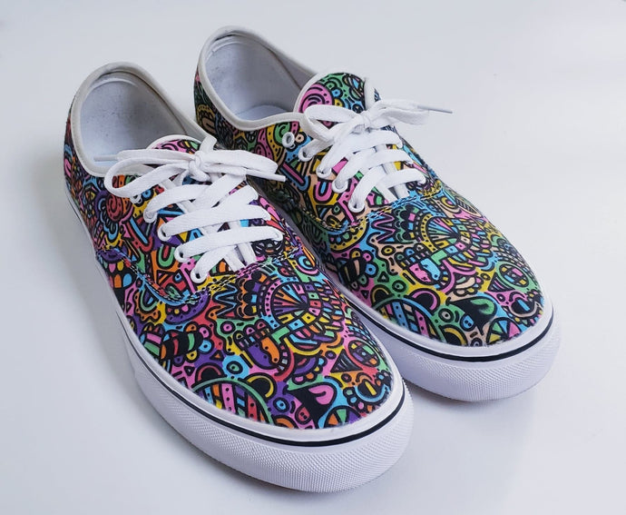 Custom Painted Canvas Shoes