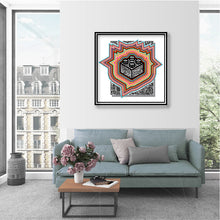 Load image into Gallery viewer, 30 x 30&quot; Framed Print - &quot;Bricked&quot;
