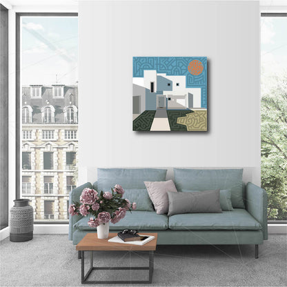 20 x 20" Canvas Print - "Dusk"