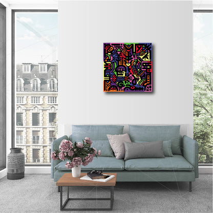 20 x 20" Canvas Print - "Spectrum"